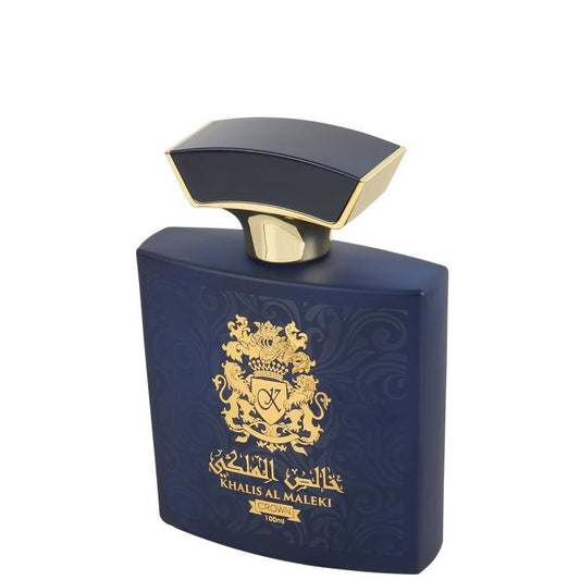 100 ml Eau de Parfum Khalis Maleki Crown Floraler Amber- und Moschusduft für Männer