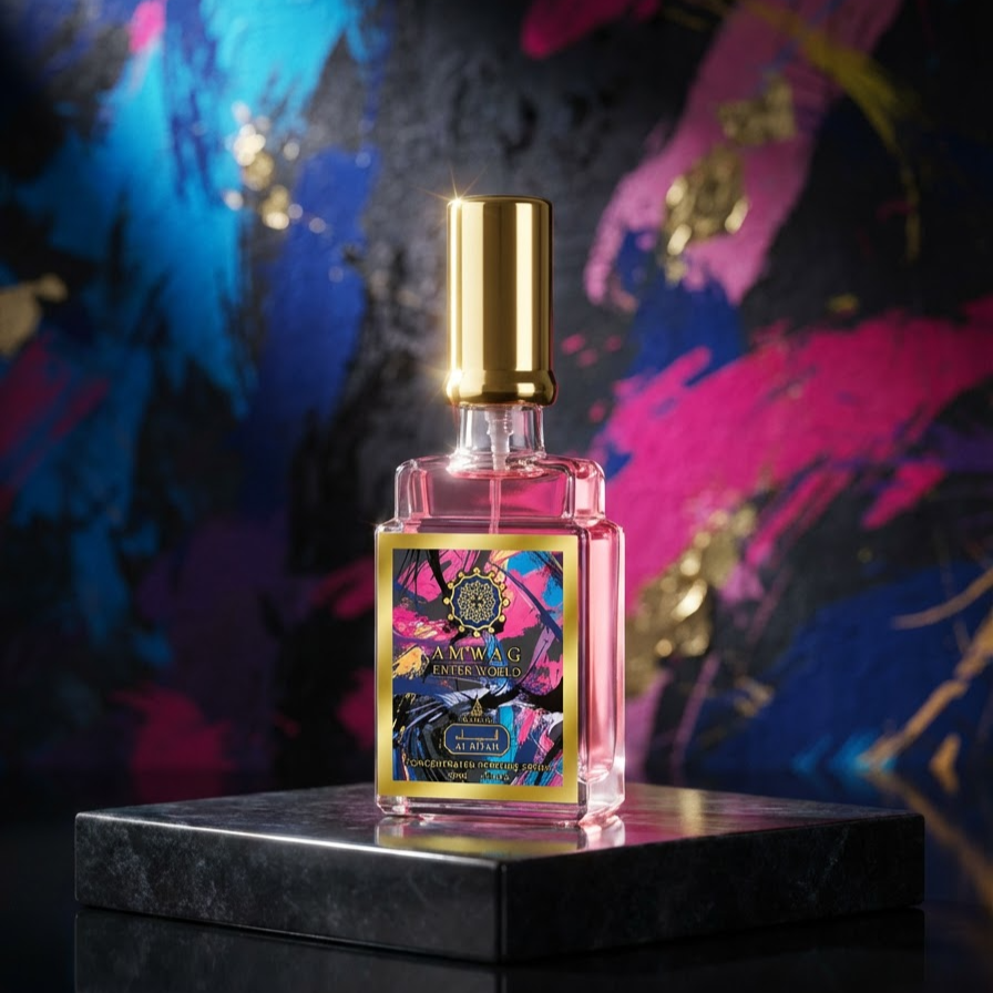 30 ml Eau de Perfume Amwag Enter World Spicy Jasmine Fragrance for Women (Middle: Jasmine / Base: Moss / Saffron / Gourmand) 4 