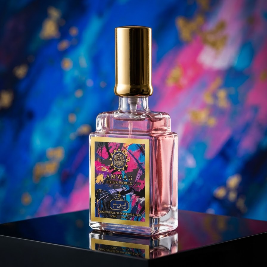 30 ml Eau de Perfume Amwag Enter World Spicy Jasmine Fragrance for Women (Middle: Jasmine / Base: Moss / Saffron / Gourmand) 5 