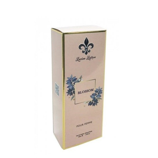 30 ml EDT Lucien Lebron Blossom Sweet Floral Fragrance for Women (Notes: Almonds, Tuberose, Tonka Beans, Cocoa)