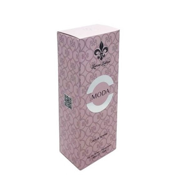 30 ml EDT Lucien Lebron Moda Floral Fragrance for Women (Top notes: Citrus, Sweet Tangerine, Peony | Middle notes: Floral Aroma, Rose Petals | Base: Sandalwood, Patchouli, Pink Pepper)