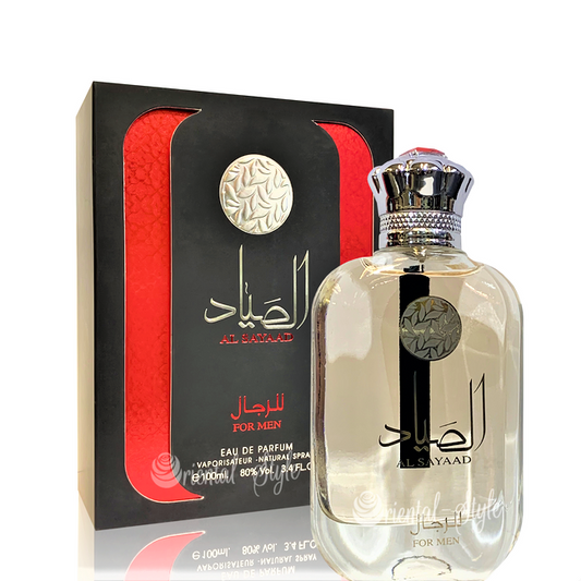 100 ml Eau de Parfum Al Sayad würziger, holziger, moschusartiger Lavendelduft für Männer