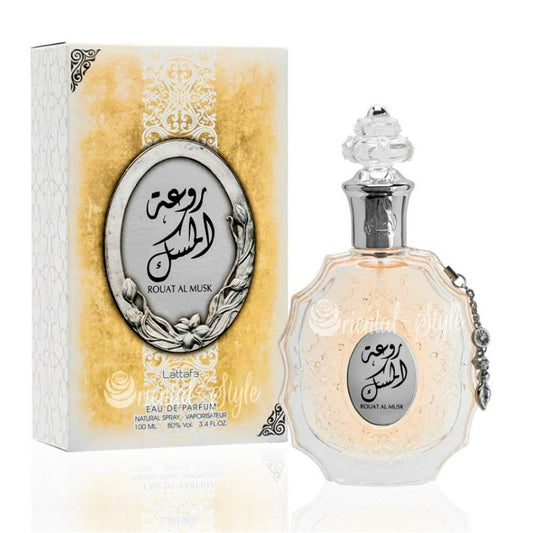 100 ml Eau de Parfum Al Rout Al Musk orientalischer, pudriger, fruchtiger Vanilleduft für Frauen