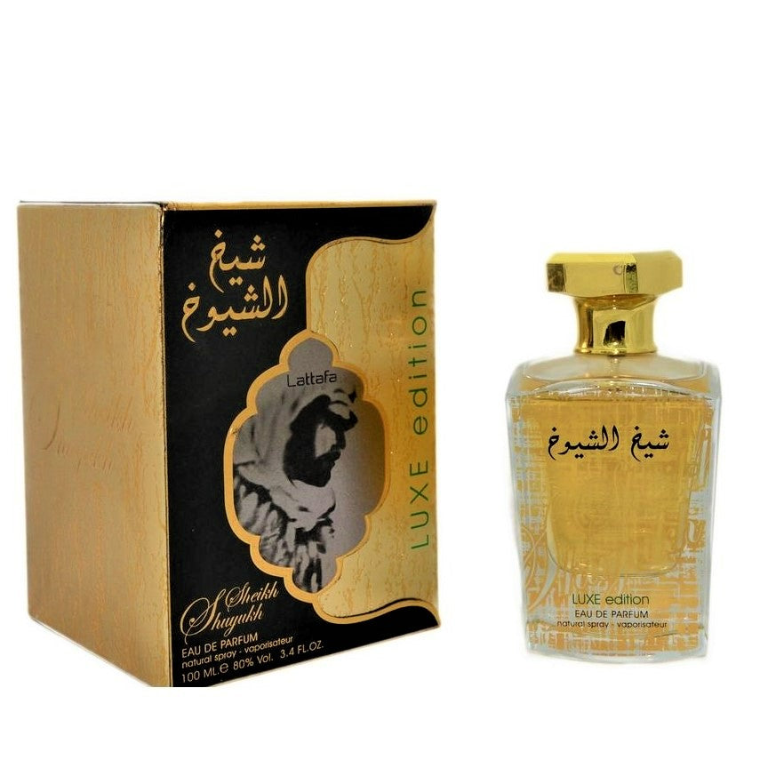 100 ml Eau de Parfum Sheikh Shuyukh Luxe würziger Karamellduft für Männer 2 