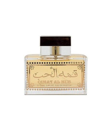 100 ml Eau de Parfum Qimat Al Hub floraler, holziger, fruchtiger Duft für Frauen