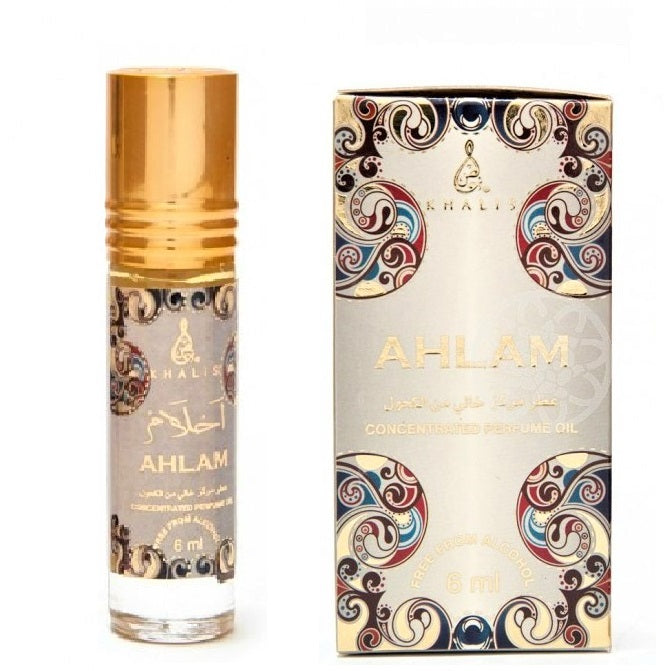 6 ml Parfumöl Ahlam Oriental, Karamell- und Sandelholzduft für Männer 1 