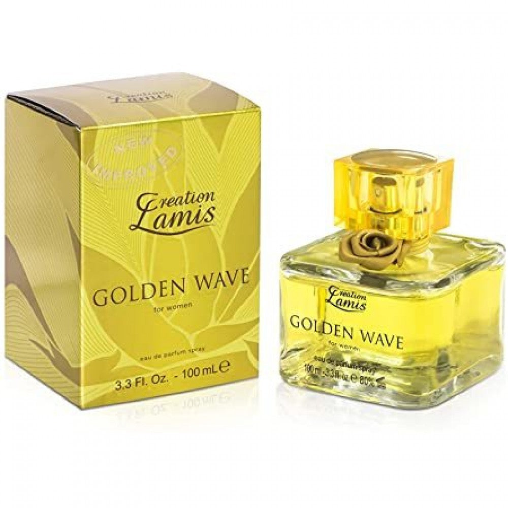 96 ml Eau de Parfum GOLDEN WAVE Fruchtiger floraler Duft für Frauen 1 