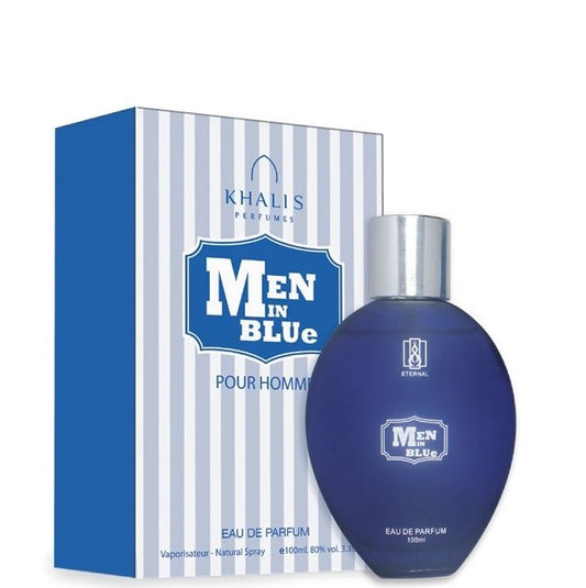 100 ml Eau de Parfum Men In Blue Zeder- und Amberduft für Männer