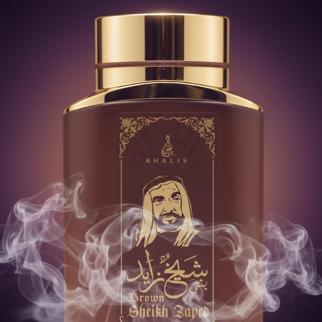 100 ml Eau de Parfum SHEIKH ZAYED BROWN Oud-Vanille-Duft für Männer 3 