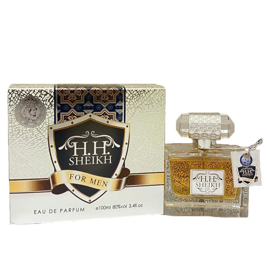 100 ml Eau de Parfum H H SHEIKH MEN Holziger Moschusduft für Männer