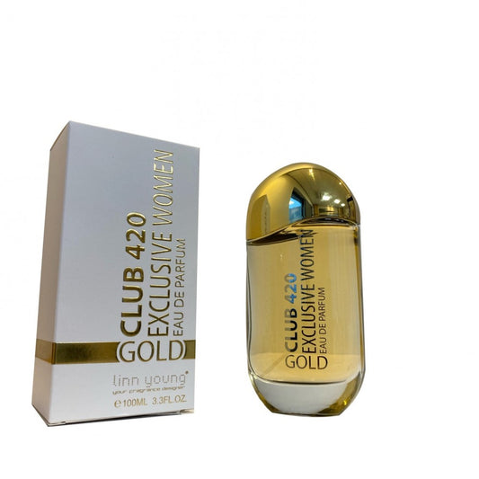 100 ml Eau de Parfum CLUB 420 GOLD Orientalischer Vanilleduft für Frauen