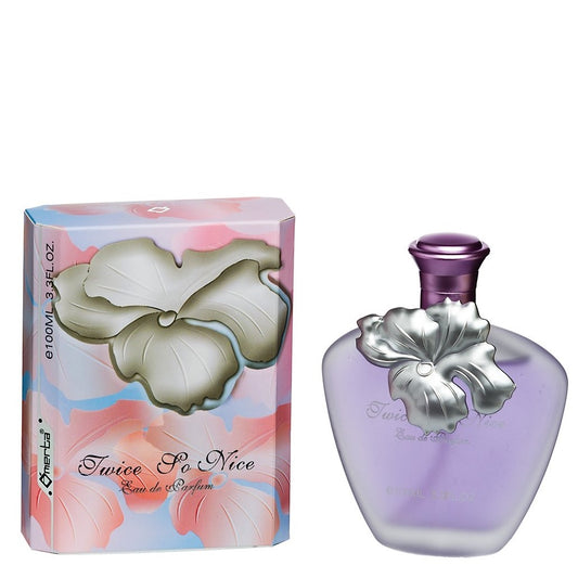 100 ml Eau de Parfum "TWICE SO NICE" Floraler holziger Duft für Frauen