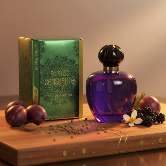 100 ml Eau de Parfum "EXPRESS SENSUALITE CAPTIVE" Fruchtiger floraler Duft für Frauen