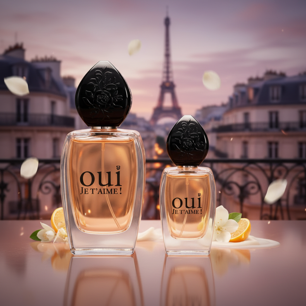 100 ml + 30 ml Eau de Parfum "OUI JE T’AIME" Fruchtiger Zypern-Duft für Frauen