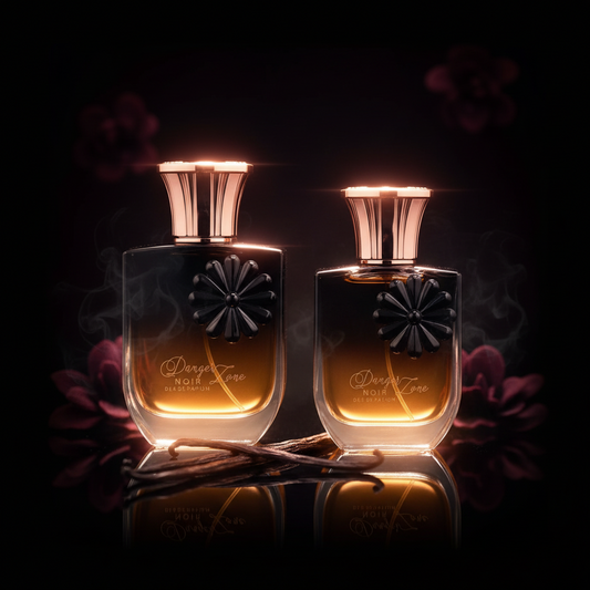 100 ml + 30 ml Eau de Parfum "DANGER ZONE NOIR" Orientalischer Vanilleduft für Frauen