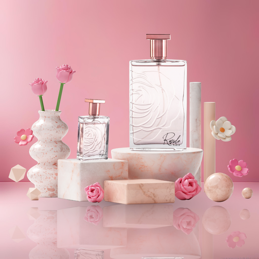 100 ml + 30 ml Eau de Parfum "ROSIALE" Frischer floraler Duft für Frauen 1 