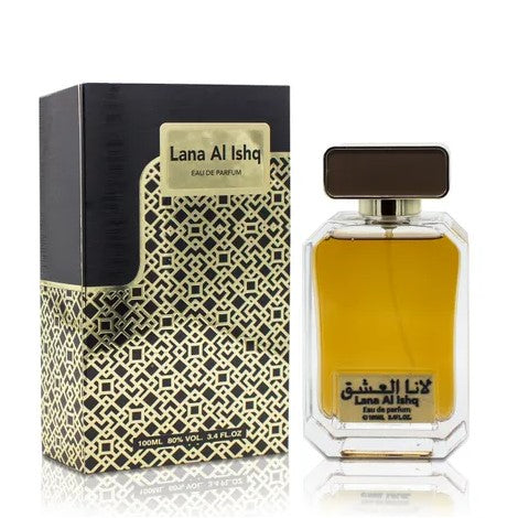 100 ml Eau de Parfum LANA AL ISHQ  Orientalischer holziger Duft für Männer