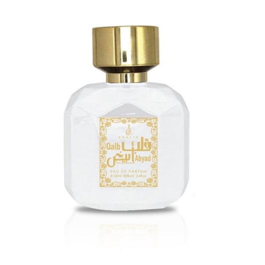 100 ml Eau de Parfum QALB ABYAD Süßer fruchtiger holziger Duft für Frauen