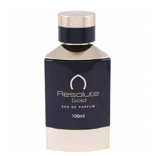 100 ml Eau de Parfum RESOLUTE GOLD Würziger holziger Duft für Männer