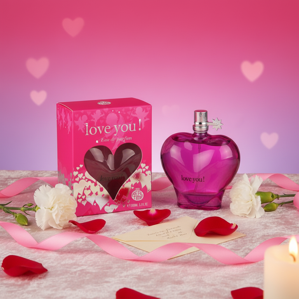 100 ml Eau de Parfum "Love You Pink" Fruchtiger Zitrusduft für Frauen 5 