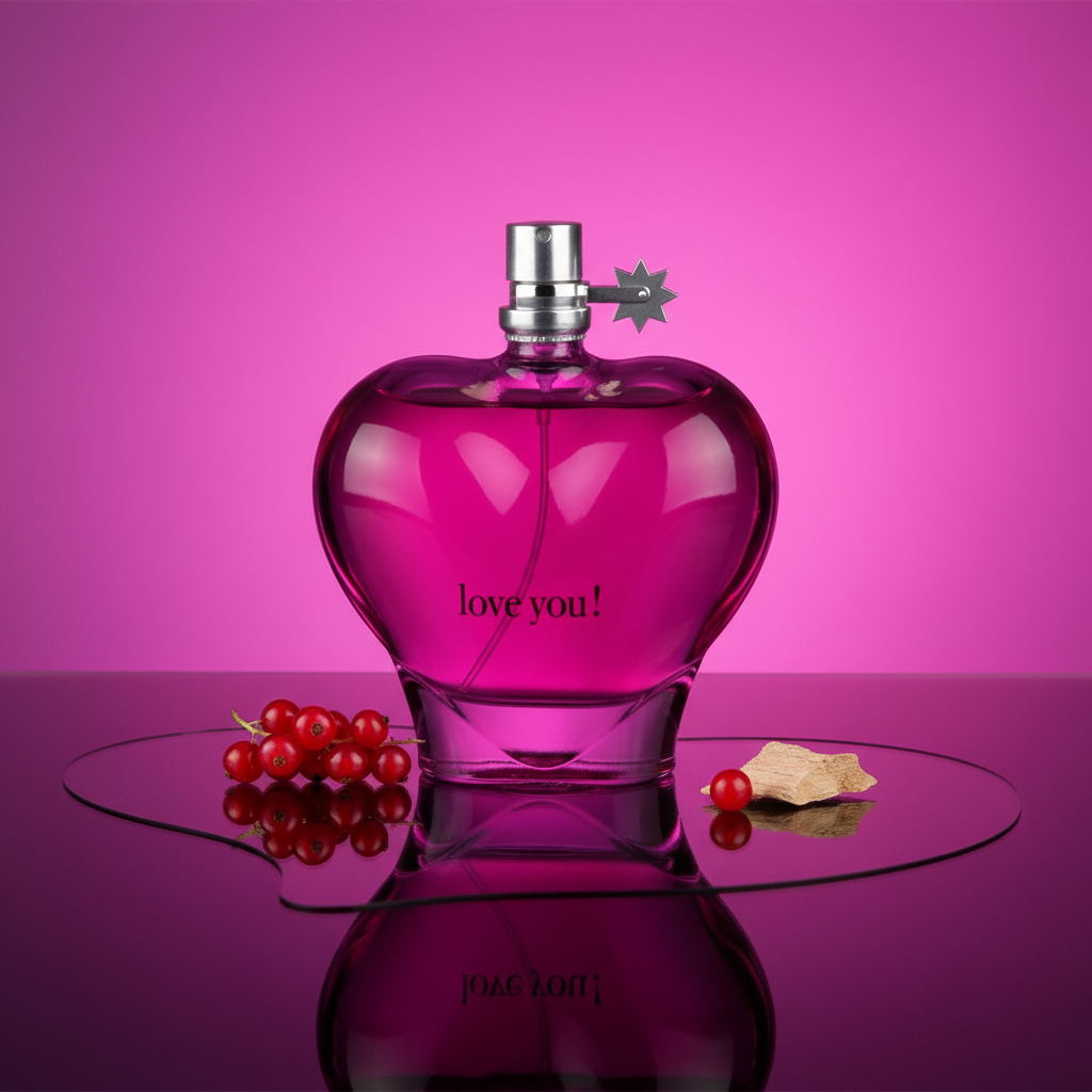 100 ml Eau de Parfum "Love You Pink" Fruchtiger Zitrusduft für Frauen 7 