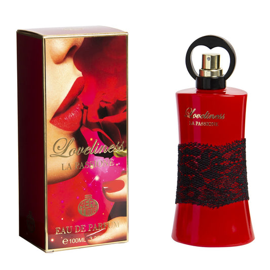100 ml Eau de Parfum "Loveliness La Passione" Floraler fruchtiger Duft für Frauen