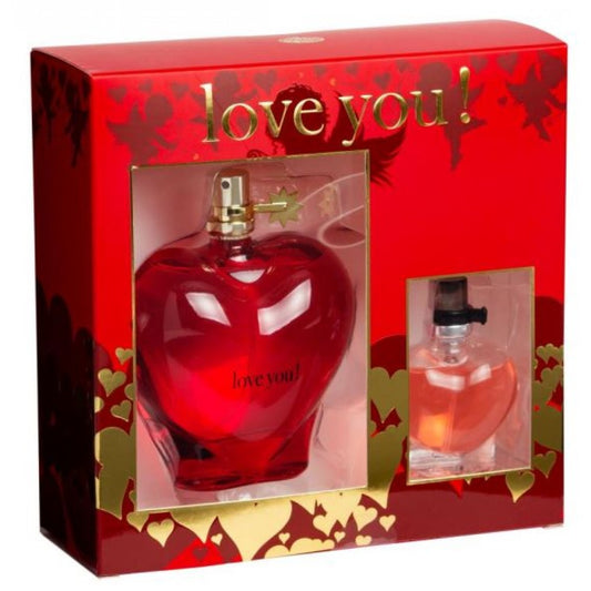 100 + 15 ml EDP "LOVE YOU RED" Fruchtiger floraler Moschusduft für Frauen