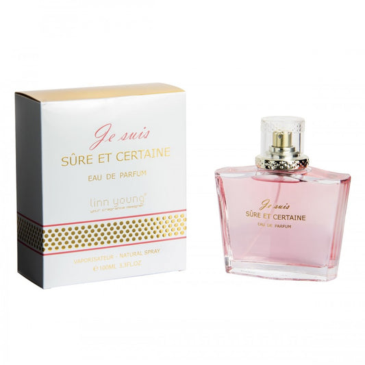 100 ml Eau de Parfum JE SUIS SÛRE & CERTAINE Floraler orientalischer Duft für Frauen