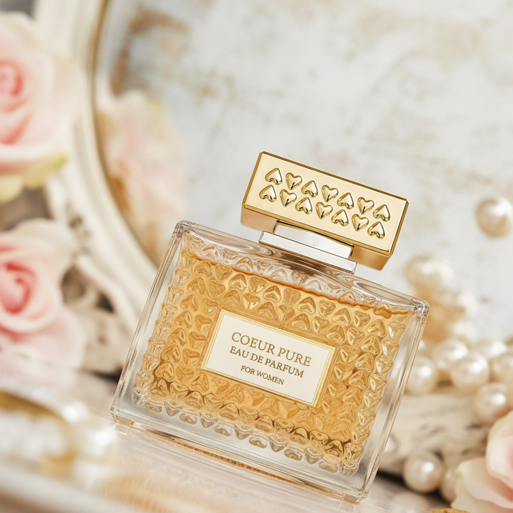 100 ml Eau de Parfum COEUR PURE Floraler Duft für Frauen 8 