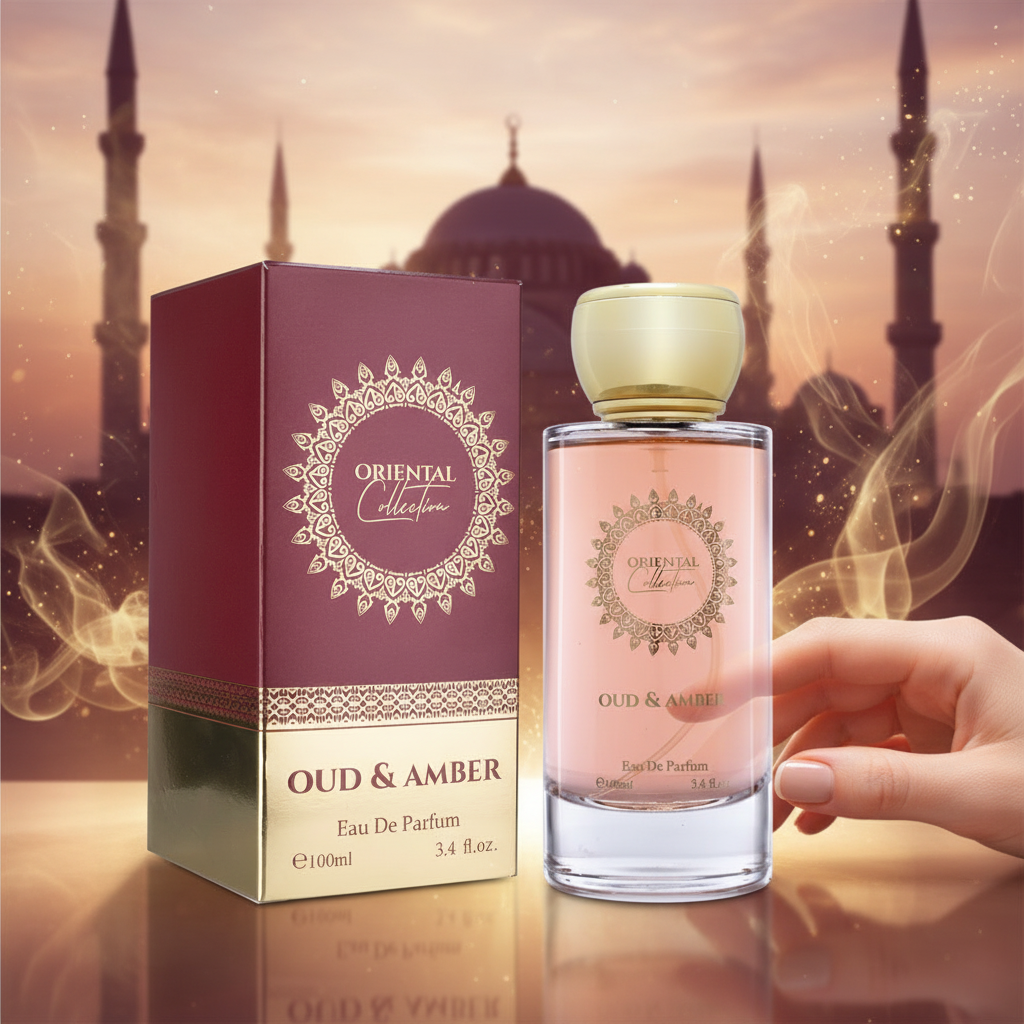 100 ml EDP OUD & AMBER Einzigartiger, süßer, eleganter Unisex-Duft mit Oud