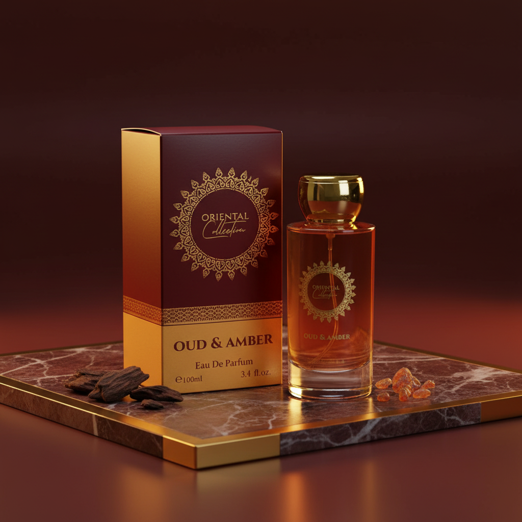 100 ml EDP OUD & AMBER Einzigartiger, süßer, eleganter Unisex-Duft mit Oud