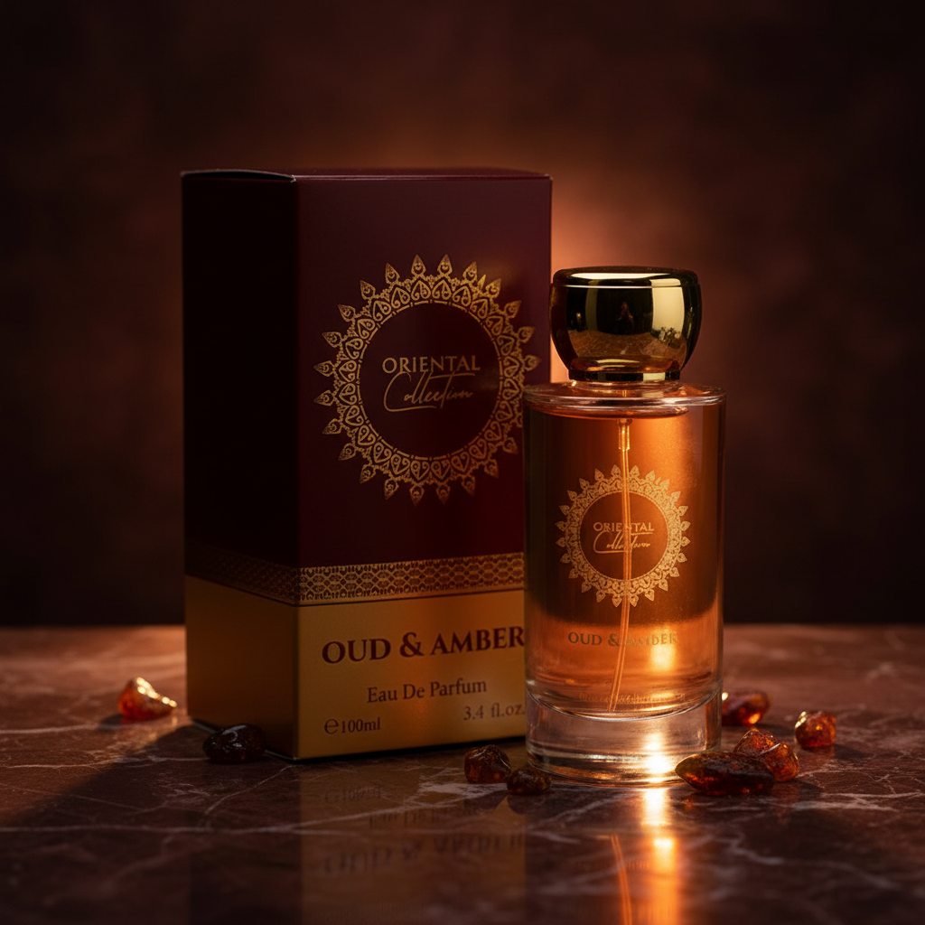 100 ml EDP OUD & AMBER Einzigartiger, süßer, eleganter Unisex-Duft mit Oud