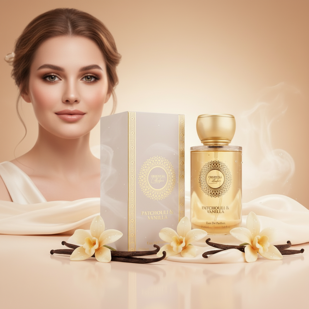 100 ml EDP PATCHOULI & VANILLA Holziger, eleganter, pudriger, orientalischer Duft für Frauen 2 