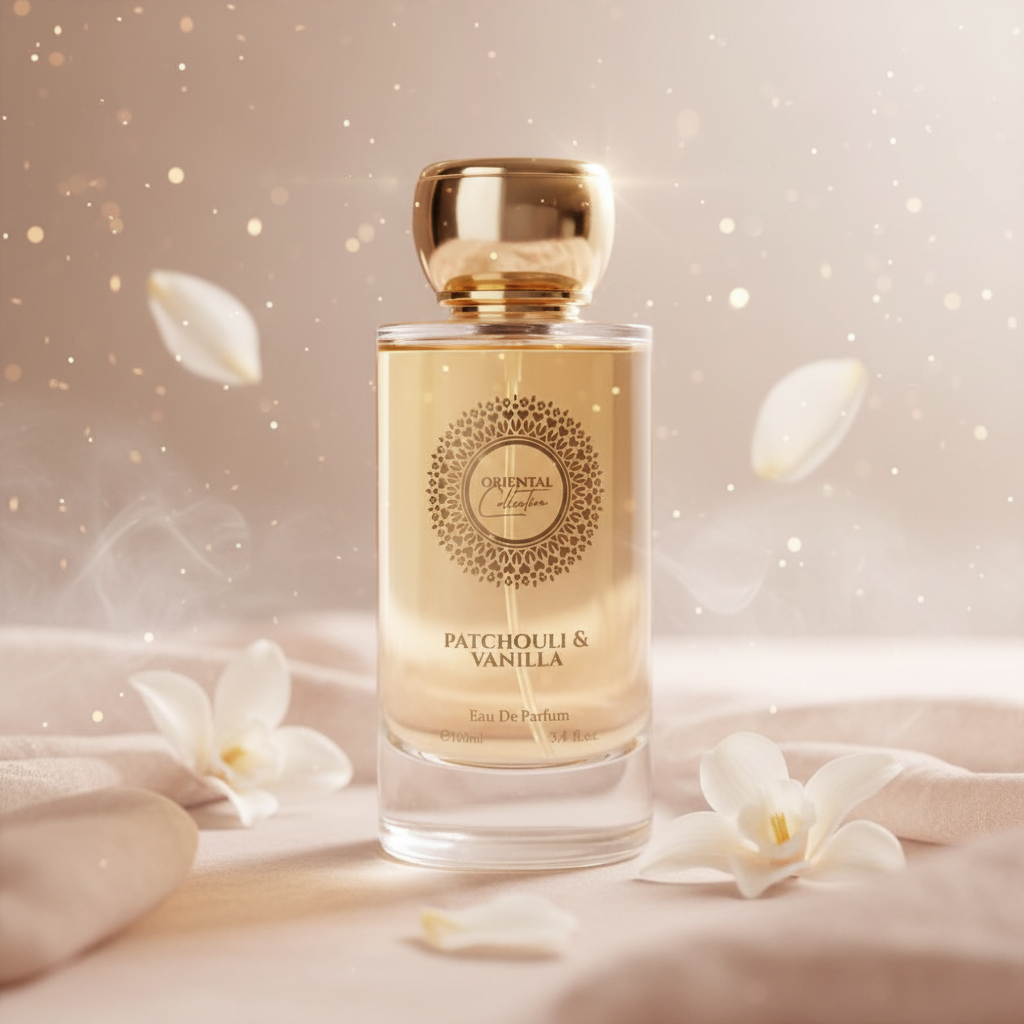 100 ml EDP PATCHOULI & VANILLA Holziger, eleganter, pudriger, orientalischer Duft für Frauen