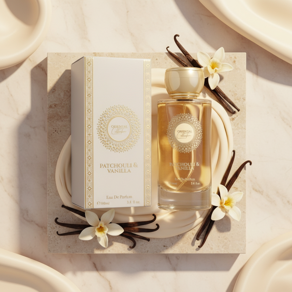 100 ml EDP PATCHOULI & VANILLA Holziger, eleganter, pudriger, orientalischer Duft für Frauen 1 