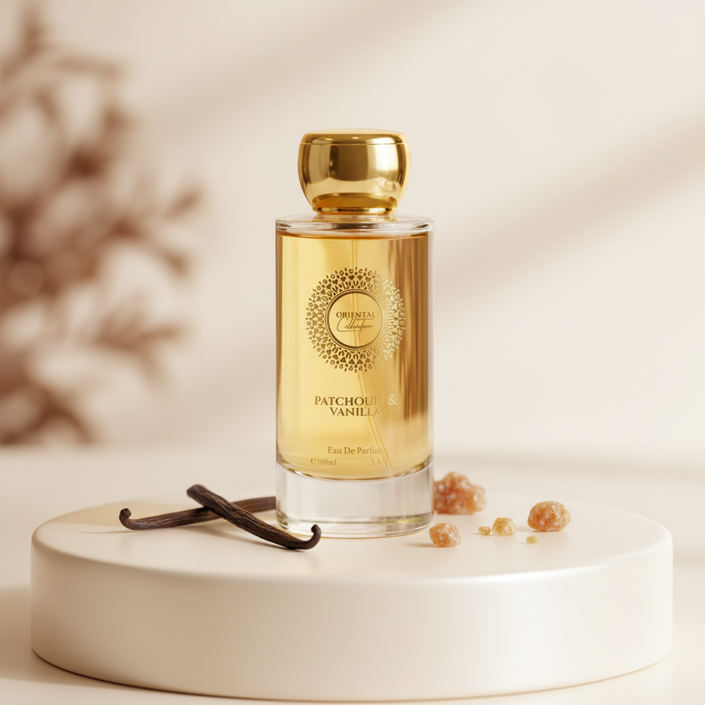 100 ml EDP PATCHOULI & VANILLA Holziger, eleganter, pudriger, orientalischer Duft für Frauen