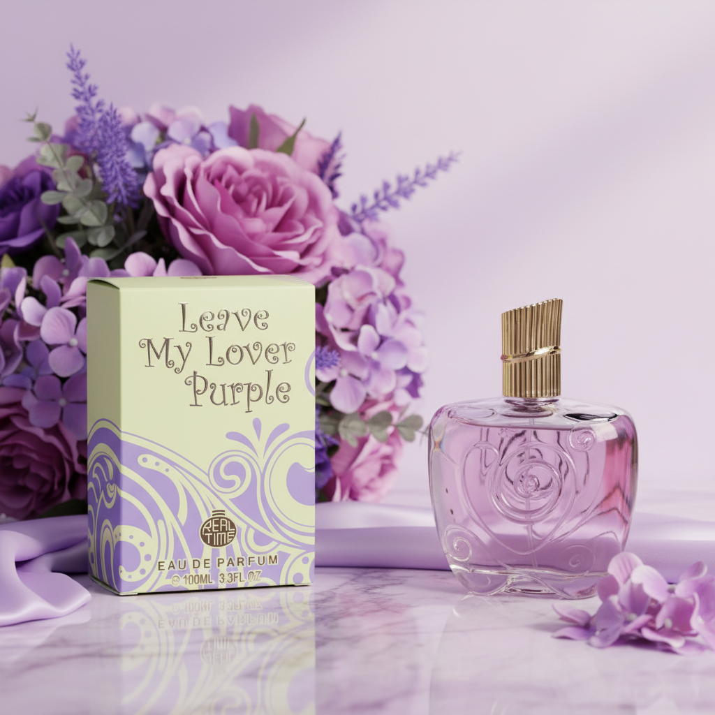 100 ml EDP LEAVE MY LOVER PURPLE, orientalischer Vanilleduft für Frauen 6 