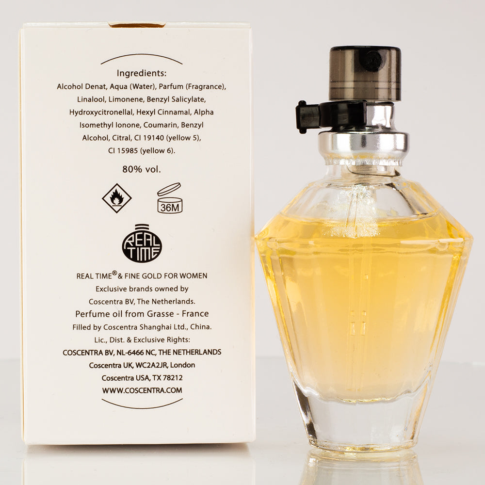 15ml Eau de Parfum "Fine Gold For Women" Fruchtiger Duft für Frauen