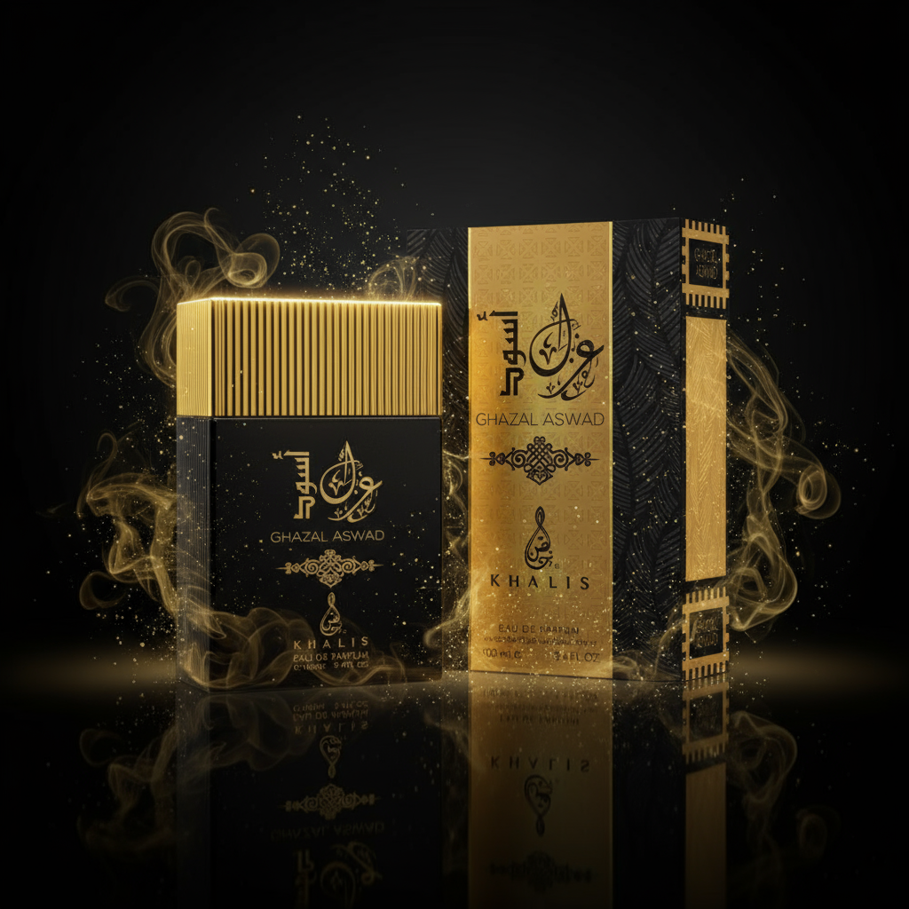 EDP 100ml "Ghazal Aswad" - floraler fruchtiger Duft für Männer