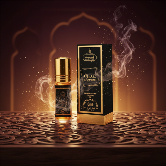 Parfümöl 6ml "Ghamrah" – holziger, orientalischer Duft, unisex