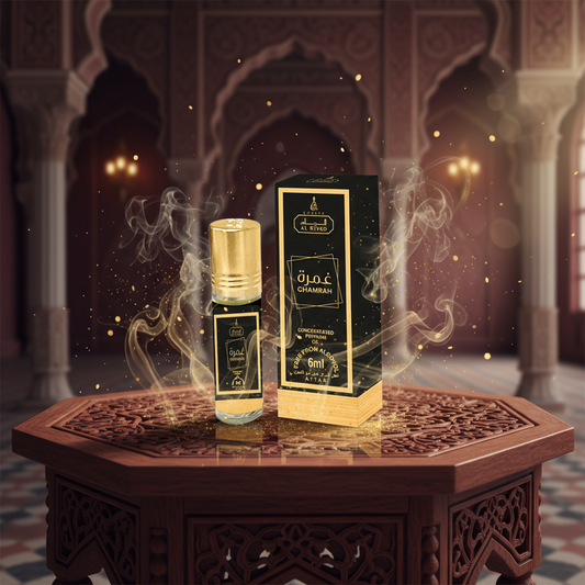 Parfümöl 6ml "Ghamrah" – holziger, orientalischer Duft, unisex