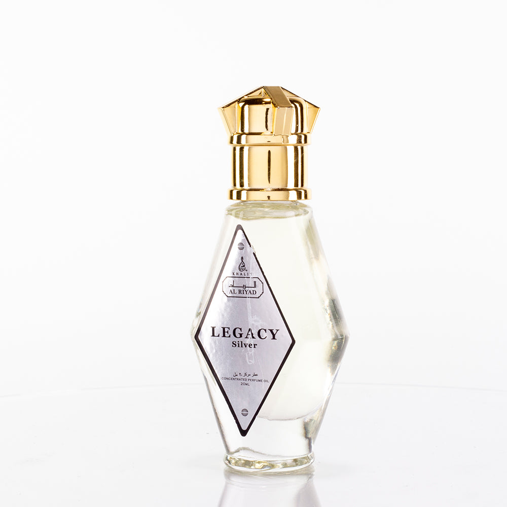 Parfümöl 20ml "Legacy Silver" – holziger Duft, unisex 2 