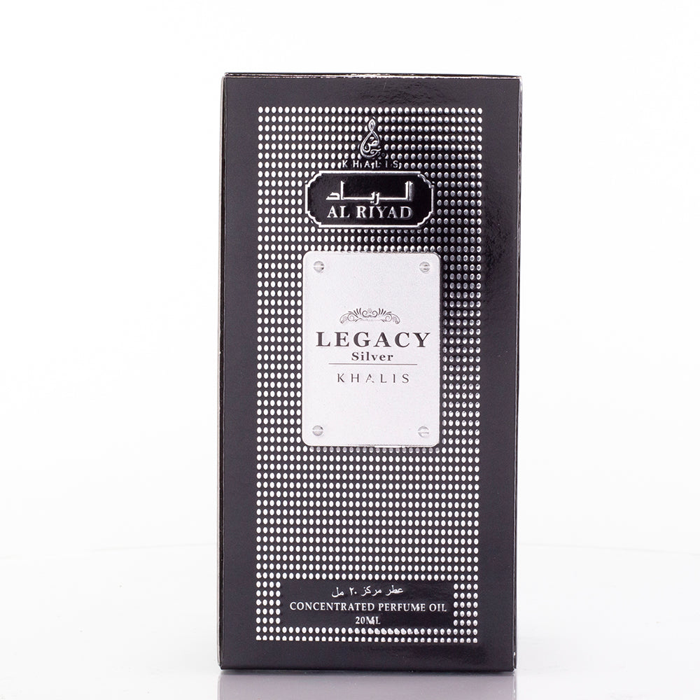 Parfümöl 20ml "Legacy Silver" – holziger Duft, unisex 6 