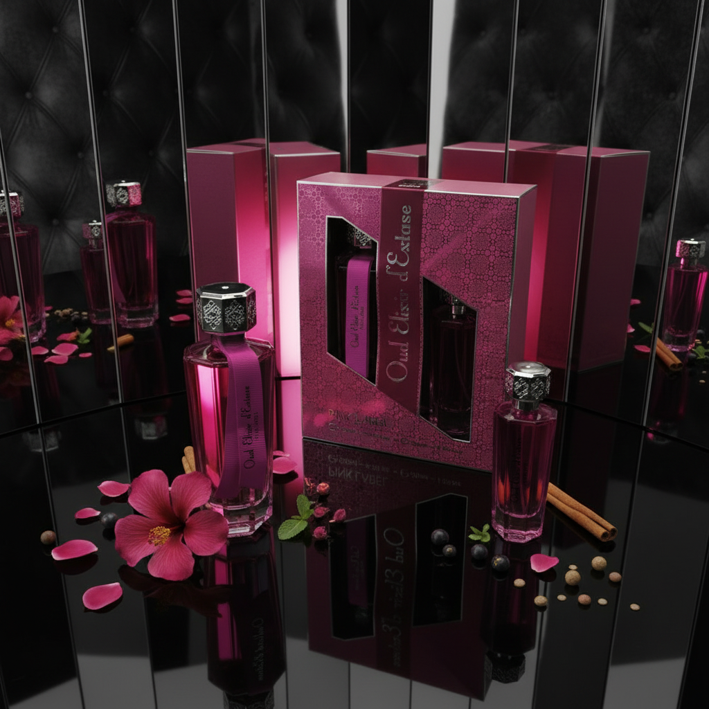 EDP 100ml + 30 ml "Oud Elixir Pink" - floraler orientalischer Duft 4 