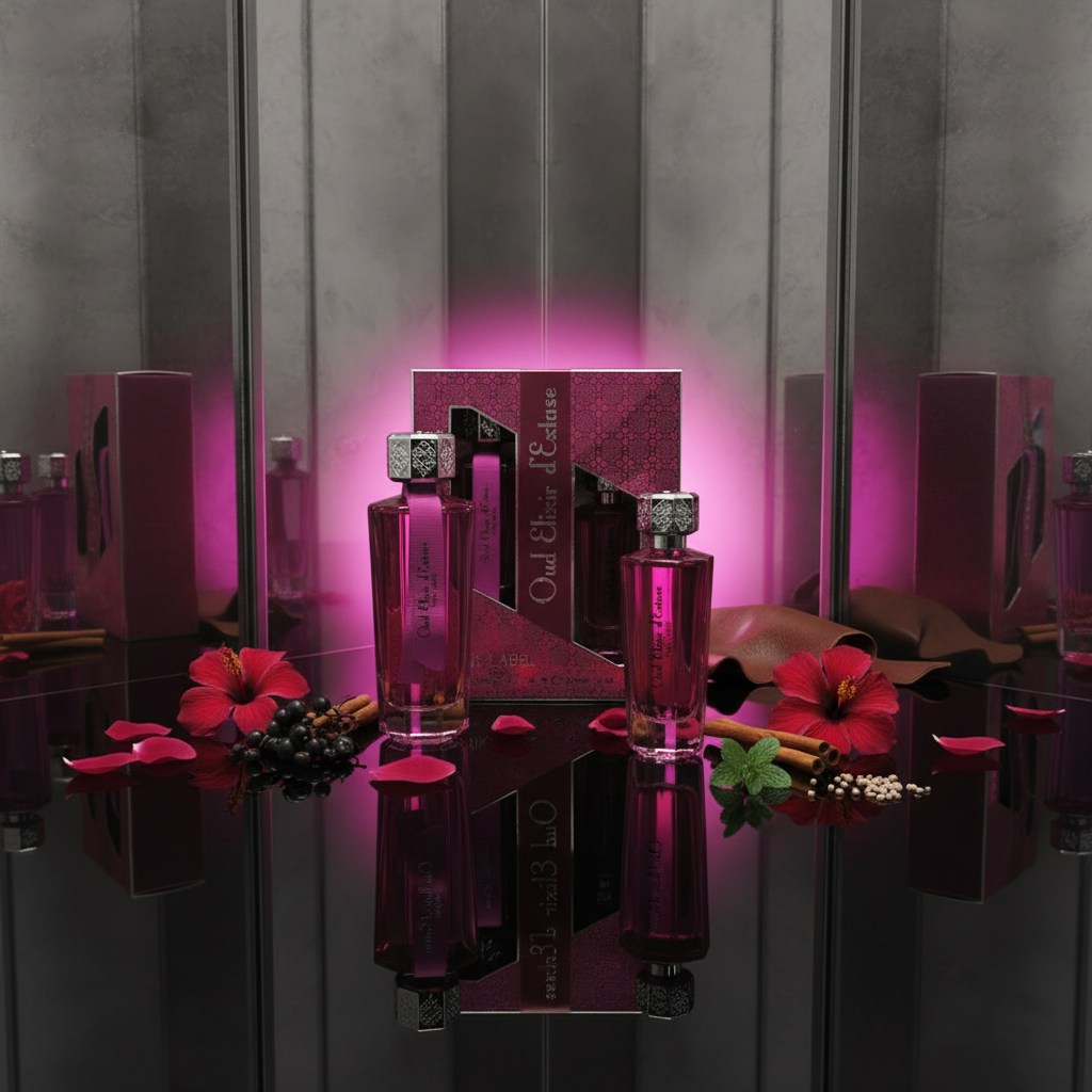 EDP 100ml + 30 ml "Oud Elixir Pink" - floraler orientalischer Duft