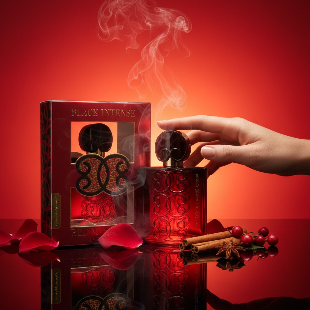 EDP 100ml "Black Intense Red Mystique" - floraler fruchtiger Duft