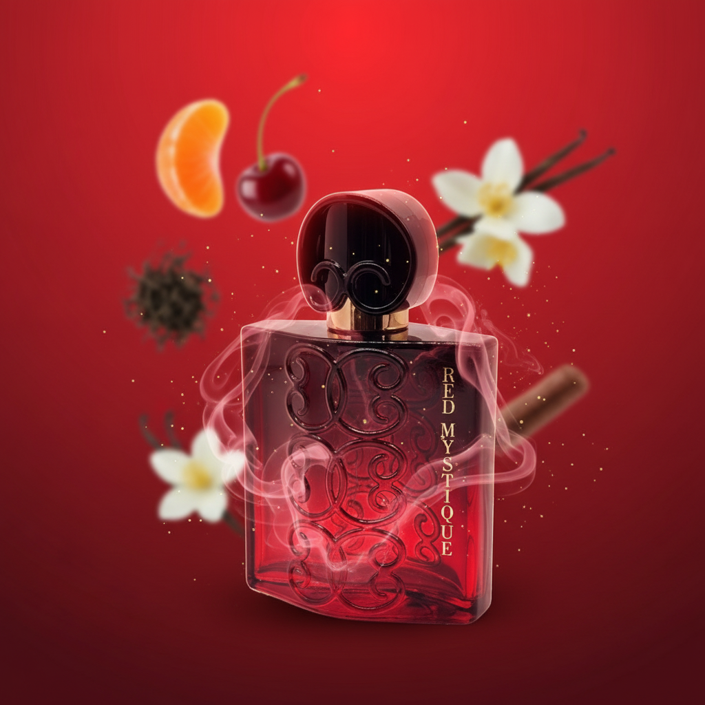EDP 100ml "Black Intense Red Mystique" - floraler fruchtiger Duft 3 