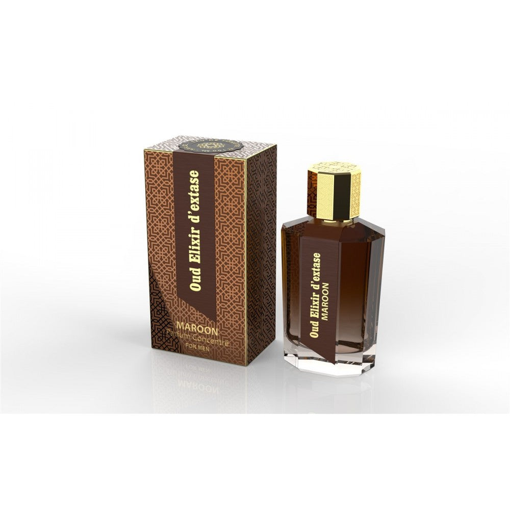 EDP 100ml "Oud Elixir D’extase Maroon" - orientalischer holziger Duft 1 