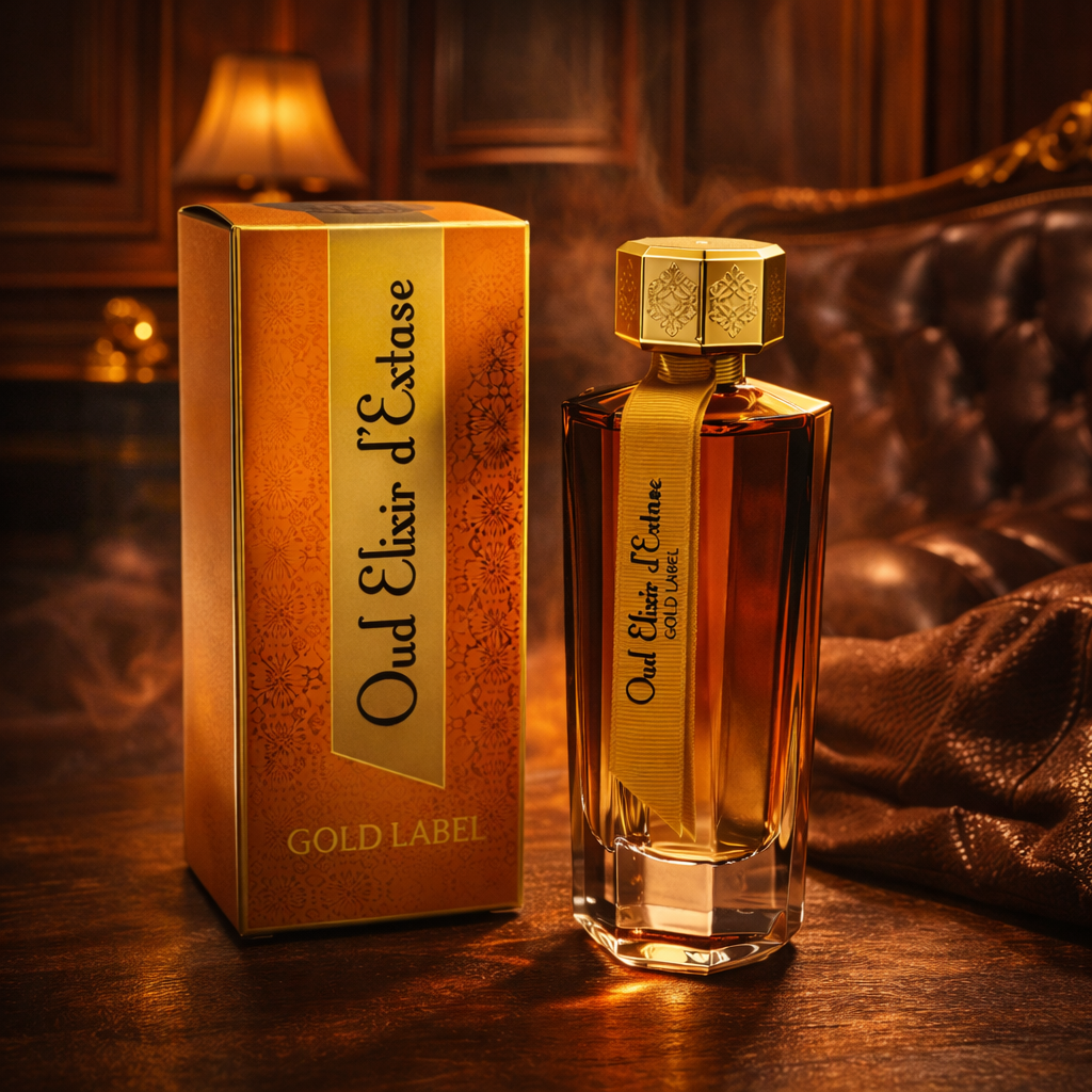 „Oud Elixir d’Extase Gold Label” EDP 100 ml – holziger Chypreduft 1 