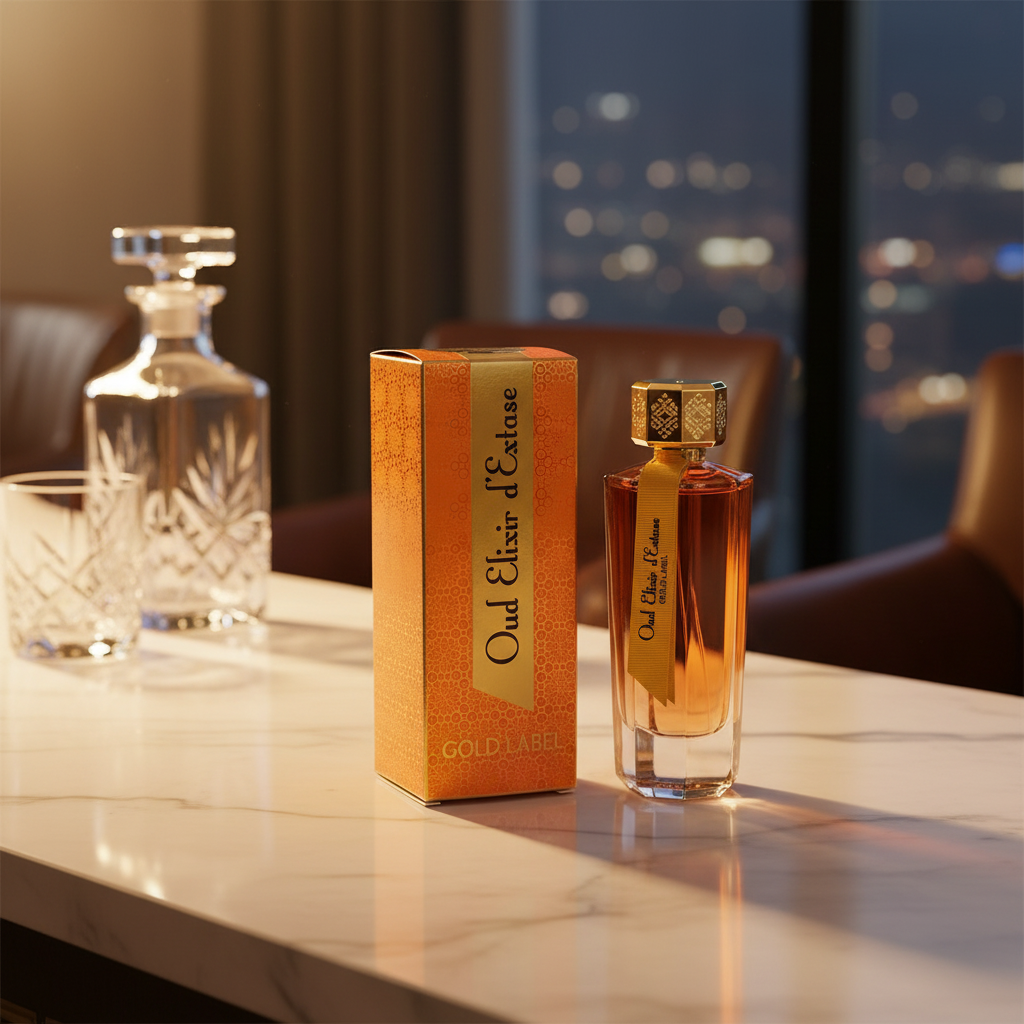 „Oud Elixir d’Extase Gold Label” EDP 100 ml – holziger Chypreduft 7 